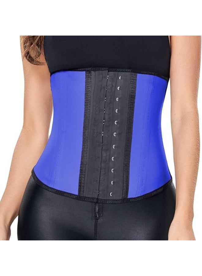 Kebeier™ Women’s Corset Waist Trainer Faja Deportiva, Workout Waist Cincher for Tummy Control & Body Shaping, Queen Blue (L) - Image 3